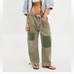 Free People Moxie Barrel Jeans